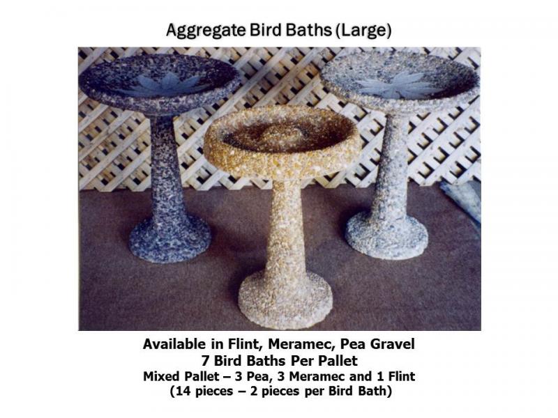Aggregate Bird Bath (Large)