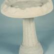 Shell Natural Bird Bath